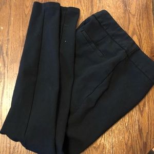 Black skinny leg dress pants size s
